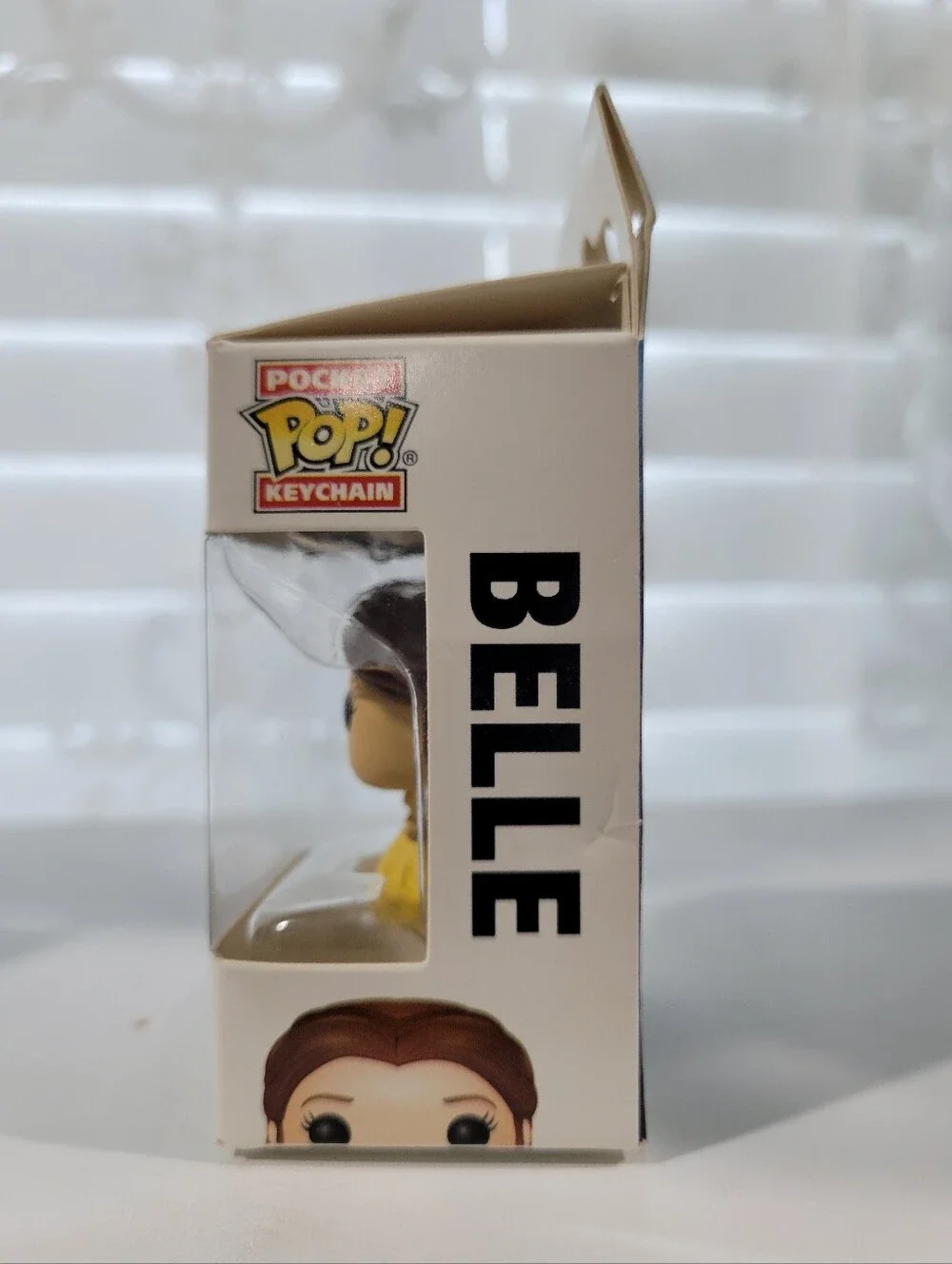 Funko Disney's Beauty & the Beast, Belle in Yellow Dress Pocket Pop! Keychain